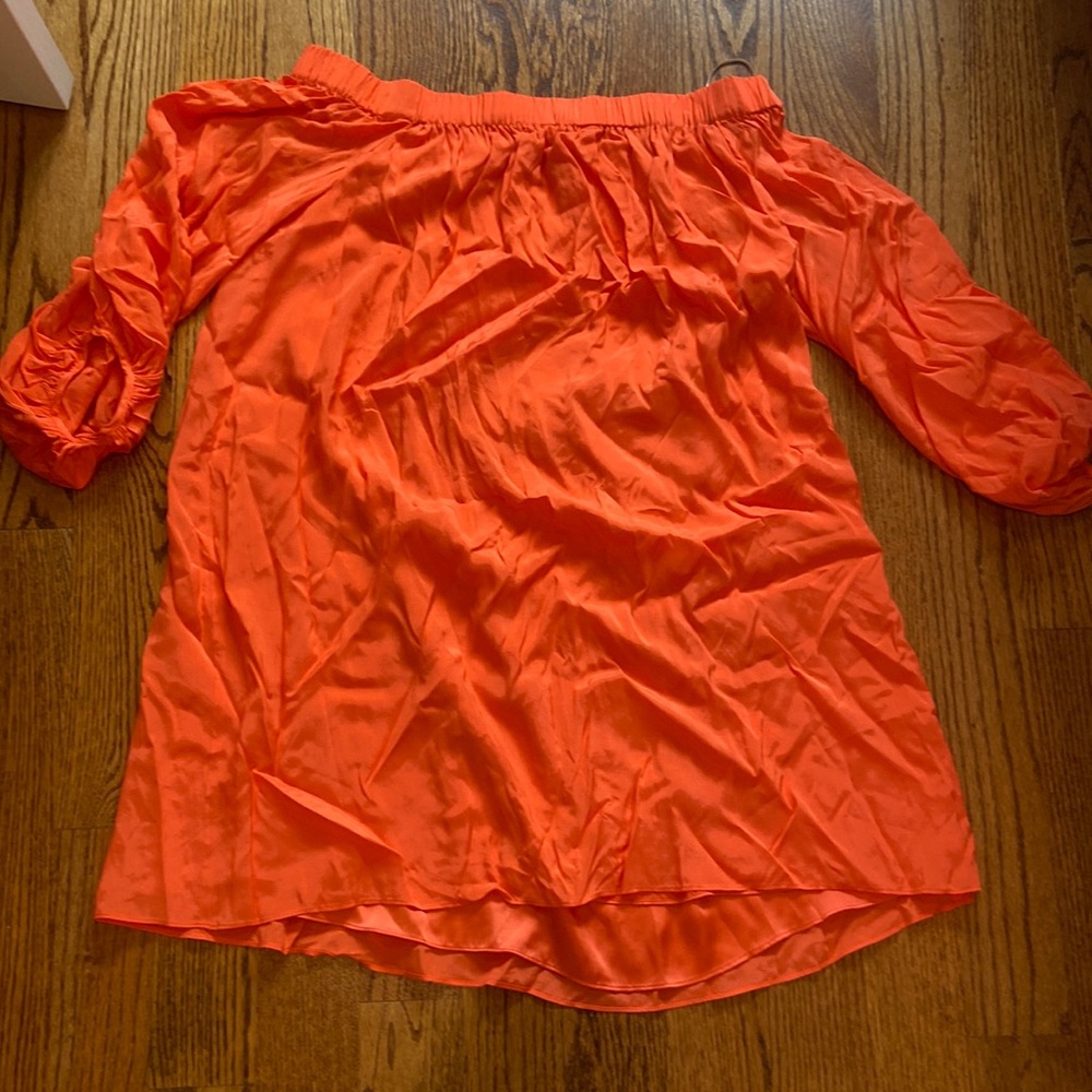 Trina Turk Orange Mini Dress